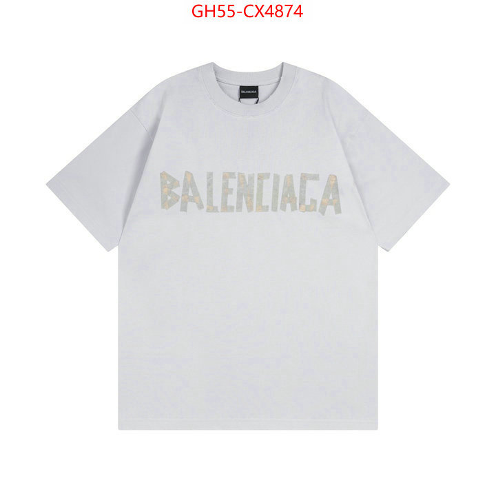 Clothing-Balenciaga what is a 1:1 replica ID: CX4874 $: 55USD