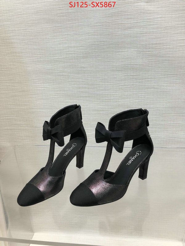 Women Shoes-Chanel shop the best high authentic quality replica ID: SX5867 $: 125USD