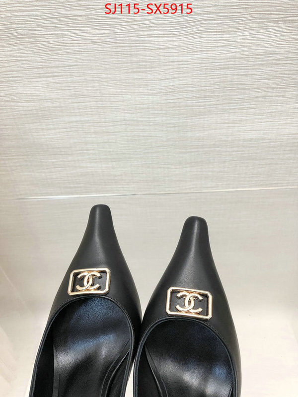 Women Shoes-Chanel high quality designer ID: SX5915 $: 115USD