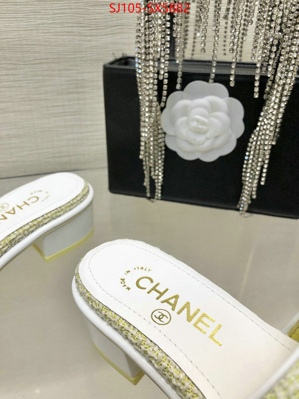 Women Shoes-Chanel customize best quality replica ID: SX5882 $: 105USD