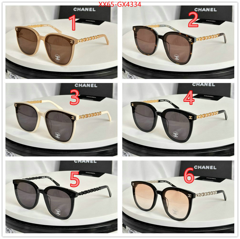 Glasses-Chanel best site for replica ID: GX4334 $: 65USD