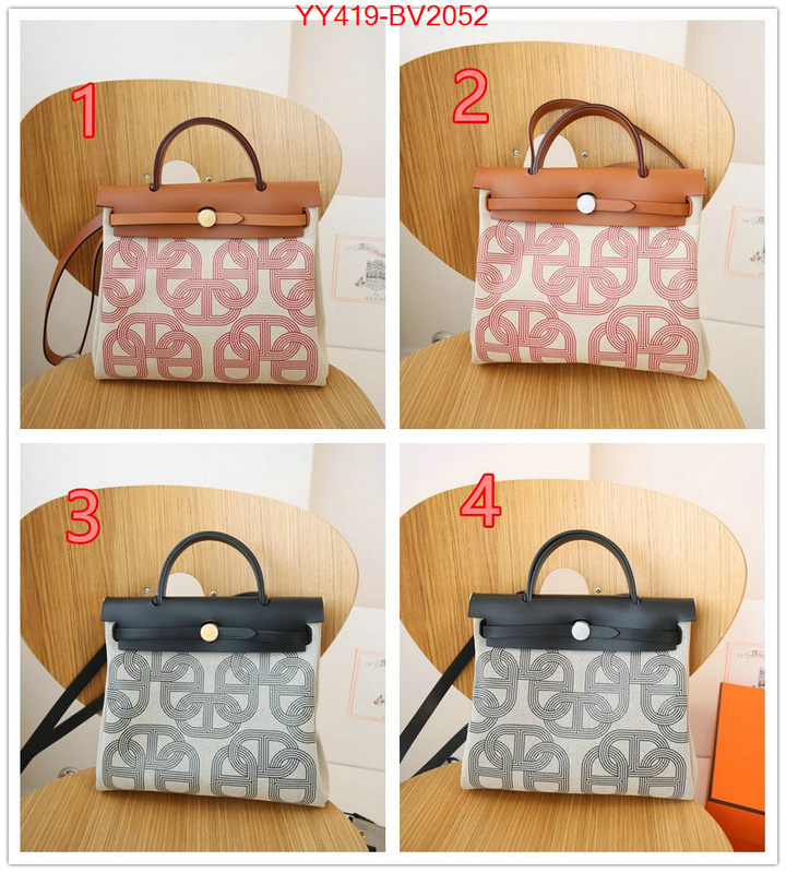 Hermes Bags(TOP)-Handbag- designer high replica ID: BV2052 $: 419USD,