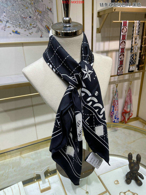 Scarf-Chanel replica for cheap ID: MX5599 $: 72USD