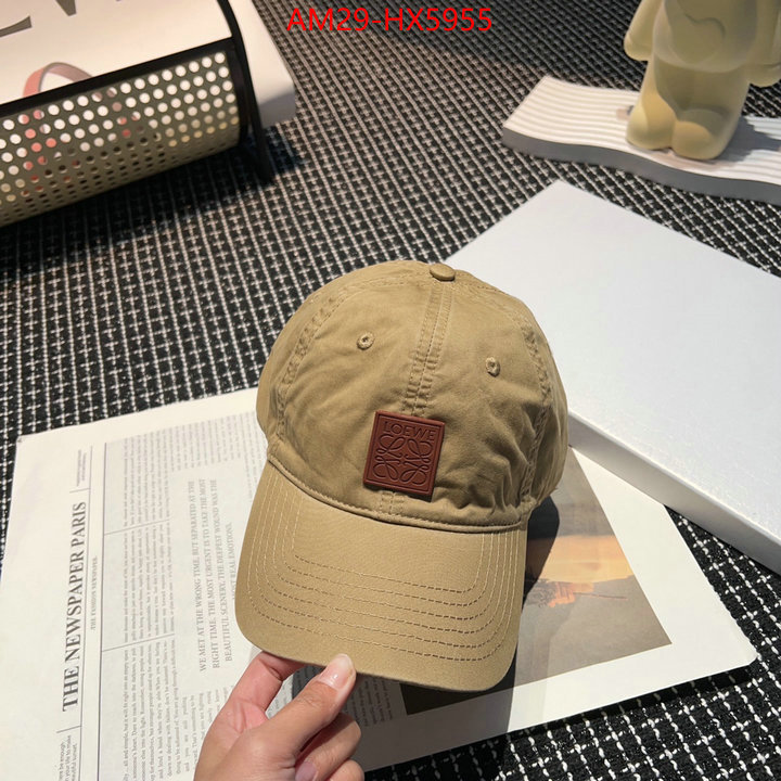 Cap(Hat)-Loewe knockoff highest quality ID: HX5955 $: 29USD