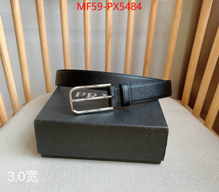 Belts-Prada buy luxury 2024 ID: PX5484 $: 59USD