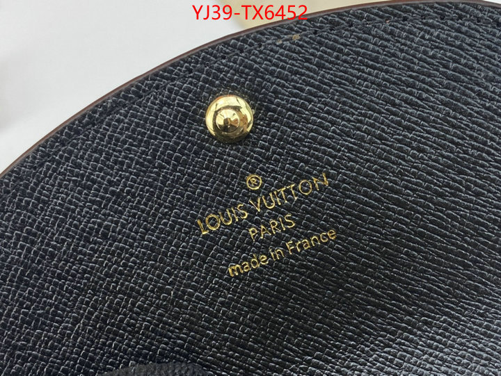 LV Bags(4A)-Wallet best wholesale replica ID: TX6452 $: 39USD,