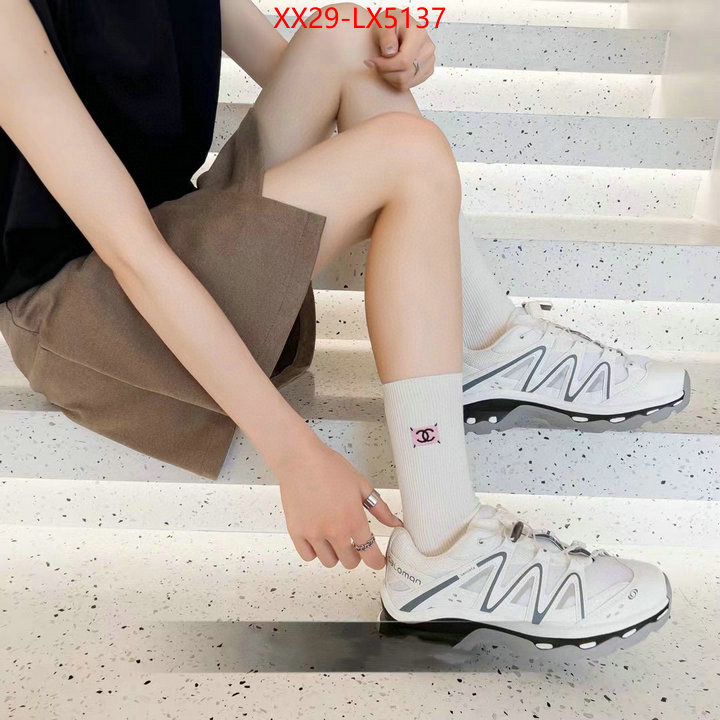 Sock-Chanel where could you find a great quality designer ID: LX5137 $: 29USD