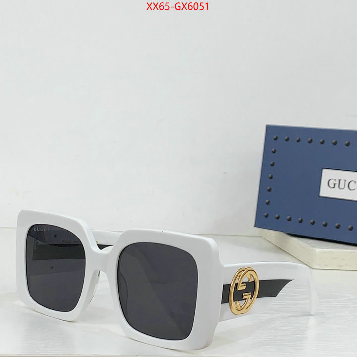 Glasses-Gucci top perfect fake ID: GX6051 $: 65USD
