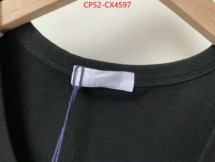 Clothing-Prada where to buy fakes ID: CX4597 $: 52USD