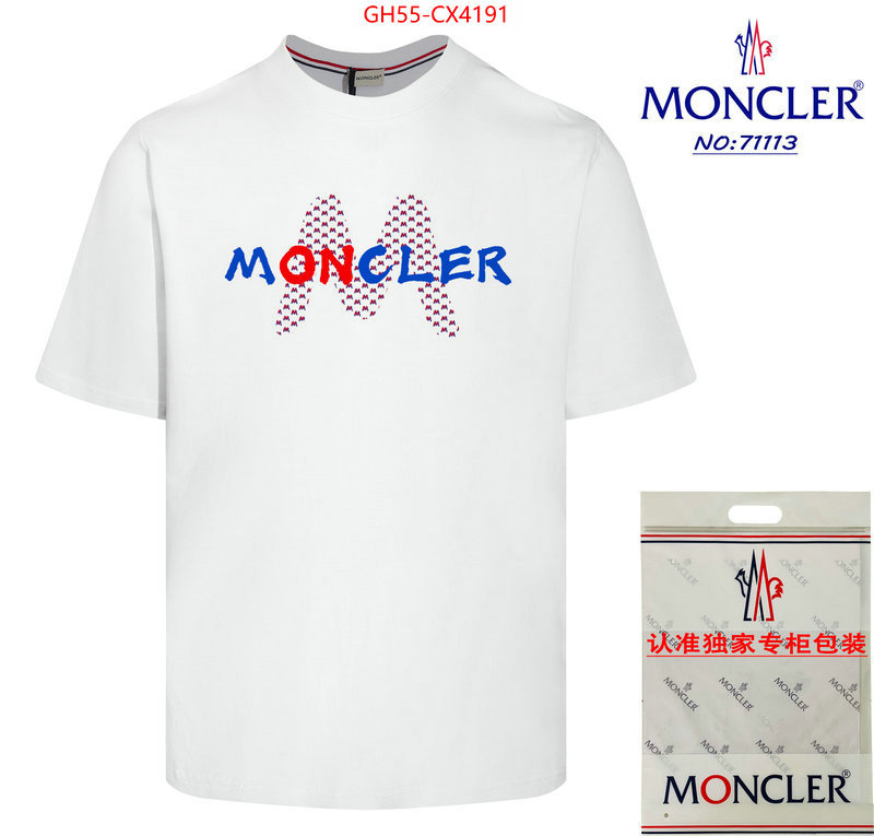 Clothing-Moncler wholesale sale ID: CX4191 $: 55USD