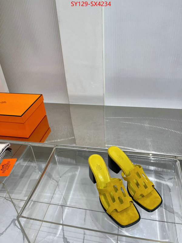 Women Shoes-Hermes top fake designer ID: SX4234 $: 129USD