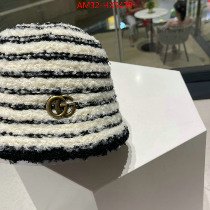 Cap(Hat)-Gucci aaaaa quality replica ID: HX5438 $: 32USD