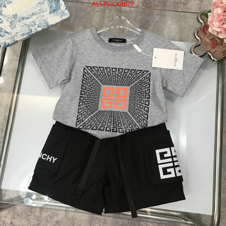 Kids clothing-Givenchy luxury fake ID: CX4677 $: 75USD