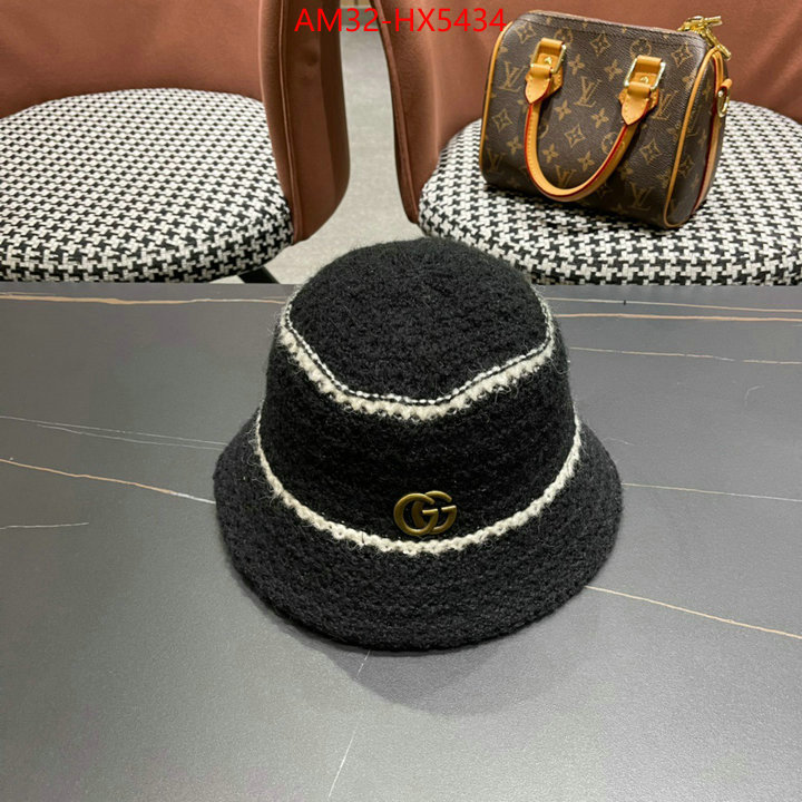 Cap(Hat)-Gucci highest product quality ID: HX5434 $: 32USD