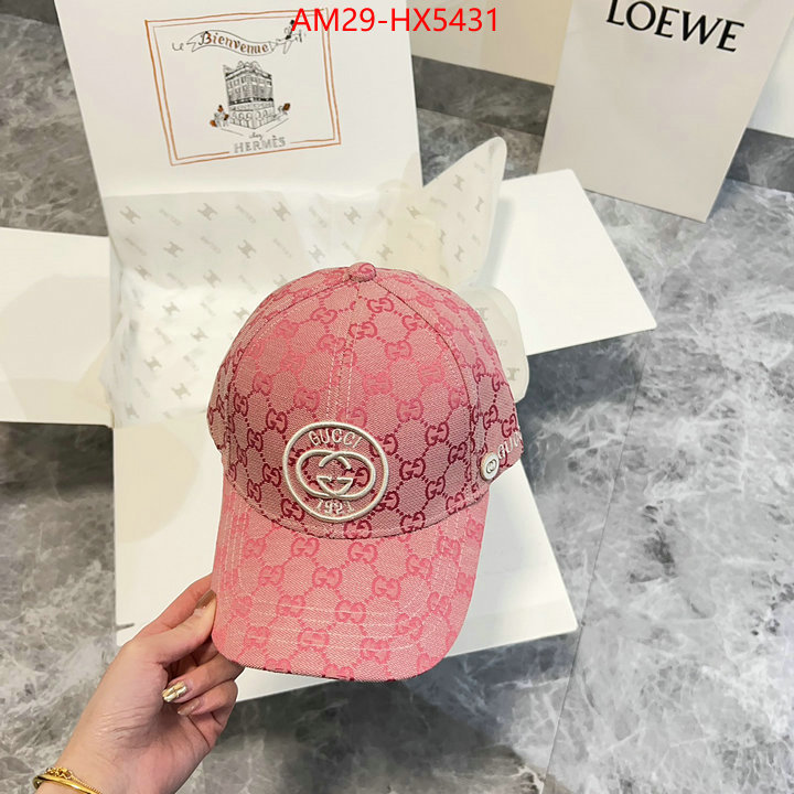 Cap(Hat)-Gucci high quality online ID: HX5431 $: 29USD