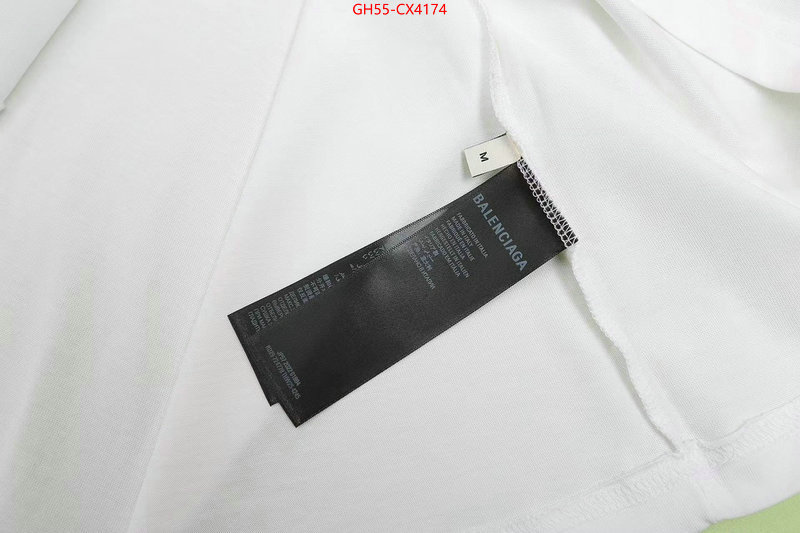 Clothing-Balenciaga where can you buy replica ID: CX4174 $: 55USD