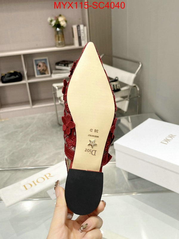 Women Shoes-Dior 2024 replica ID: SC4040 $: 115USD