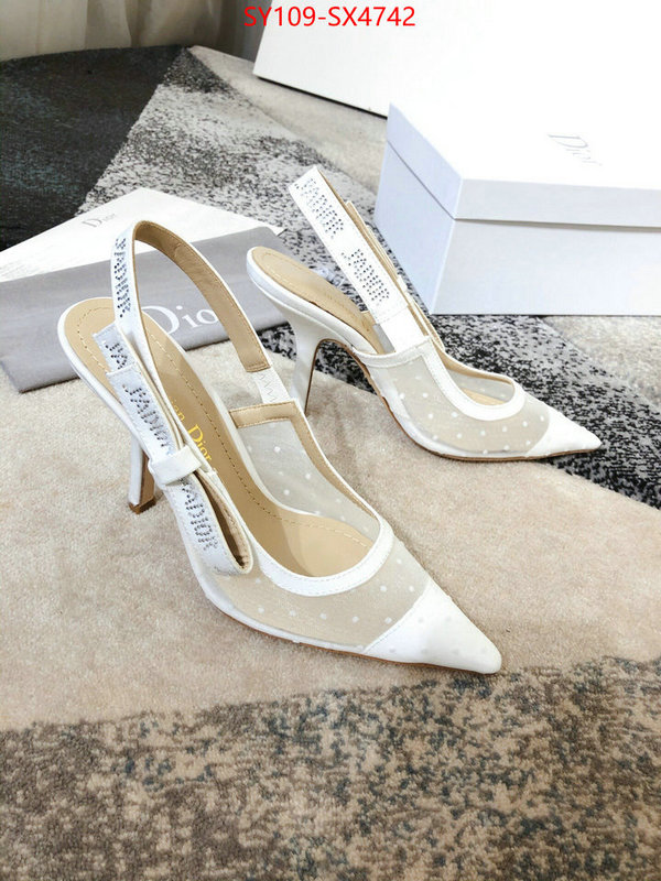 Women Shoes-Dior shop cheap high quality 1:1 replica ID: SX4742 $: 109USD