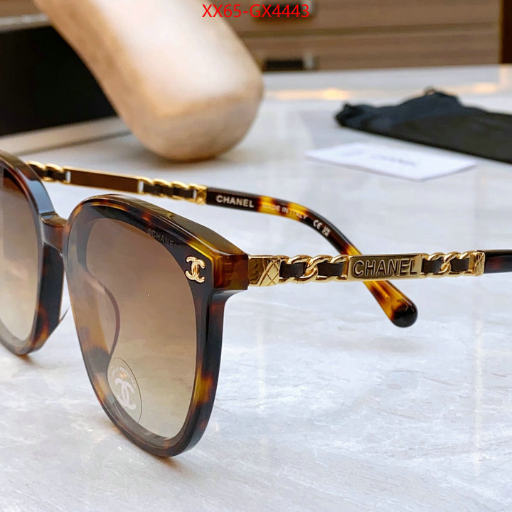 Glasses-Chanel best luxury replica ID: GX4443 $: 65USD