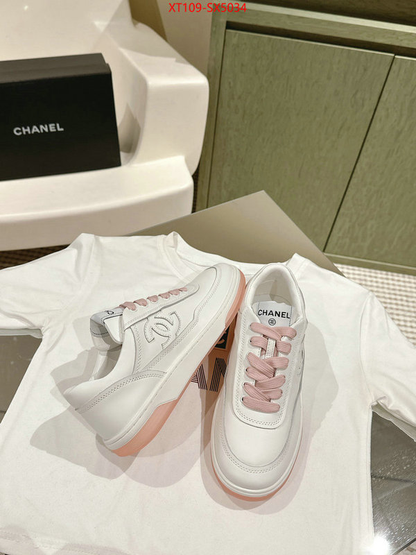 Women Shoes-Chanel we provide top cheap aaaaa ID: SX5034 $: 109USD