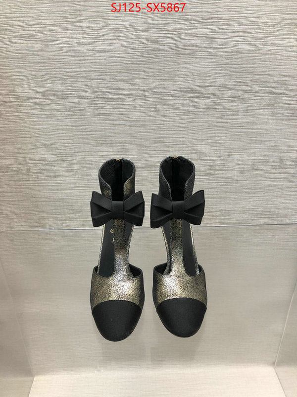 Women Shoes-Chanel shop the best high authentic quality replica ID: SX5867 $: 125USD