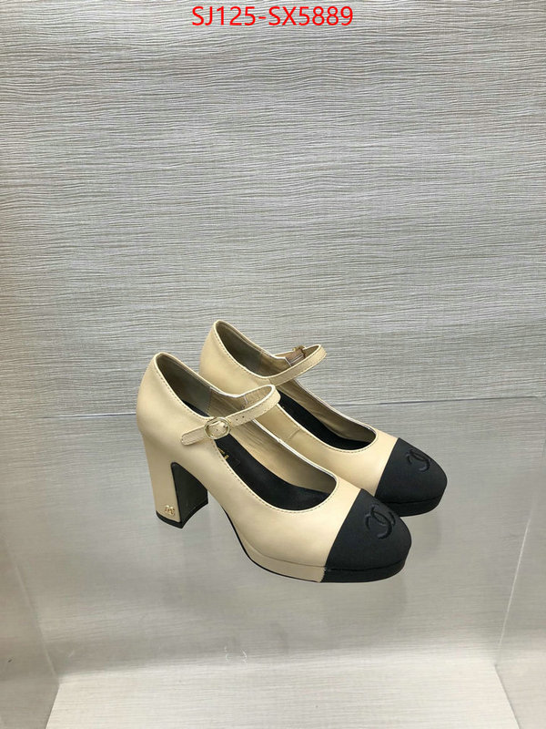 Women Shoes-Chanel top quality ID: SX5889 $: 125USD