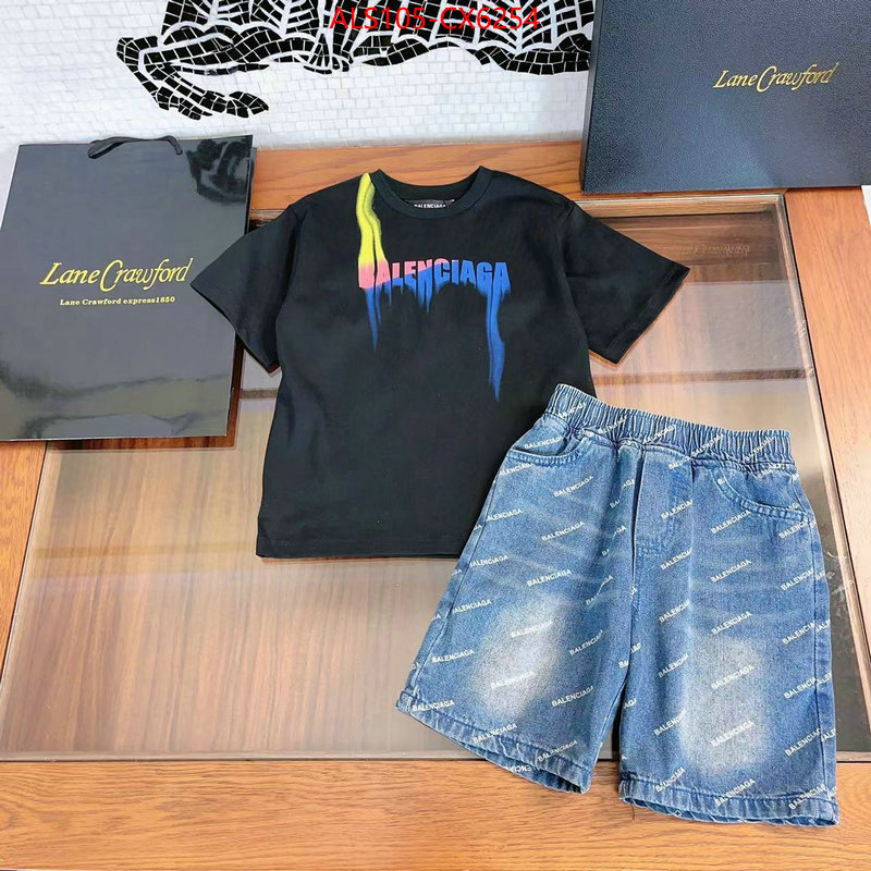 Kids clothing-Balenciaga designer replica ID: CX6254 $: 105USD