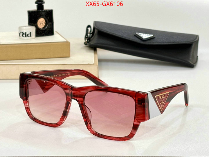 Glasses-Prada sell online ID: GX6106 $: 65USD