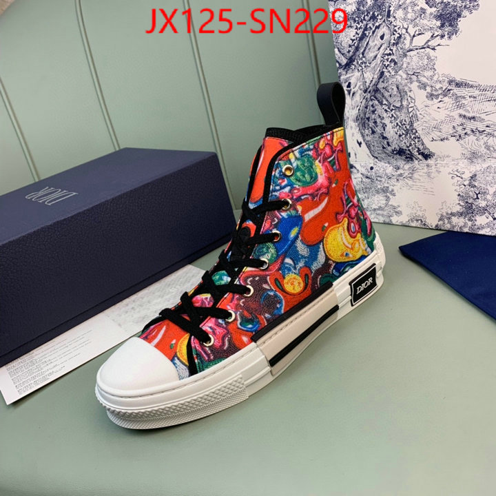 Men shoes-Dior high quality 1:1 replica ID: SN229 $: 125USD