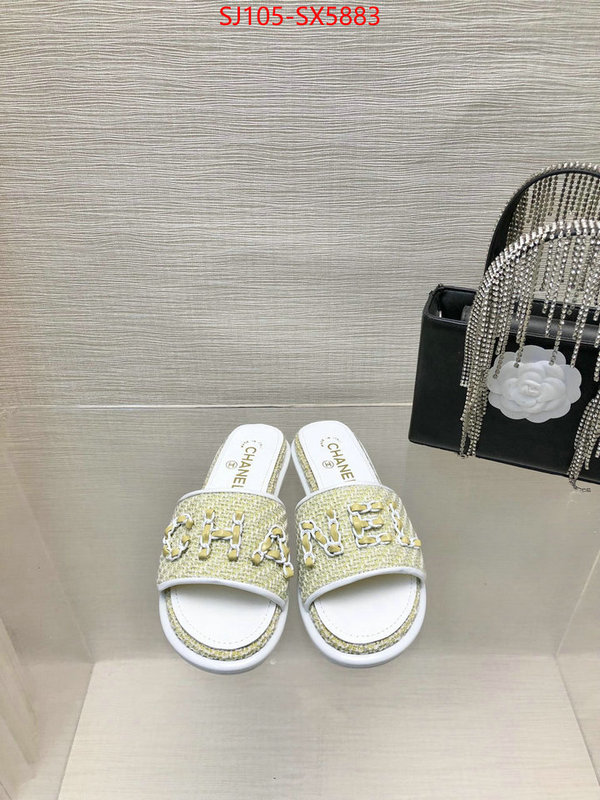 Women Shoes-Chanel buy 2024 replica ID: SX5883 $: 105USD