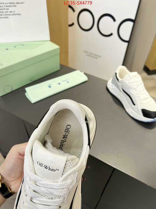Men Shoes-Offwhite top quality website ID: SX4779 $: 135USD