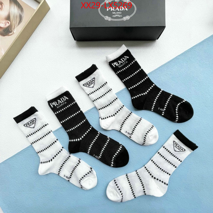 Sock-Prada sellers online ID: LX5269 $: 29USD