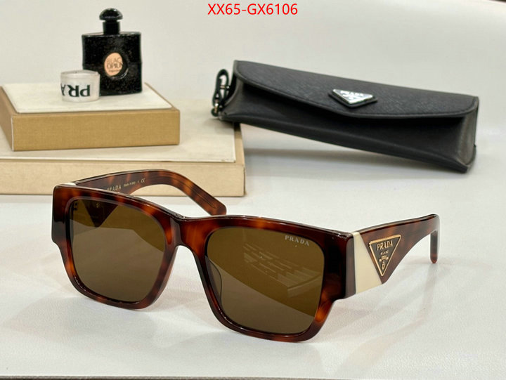 Glasses-Prada sell online ID: GX6106 $: 65USD