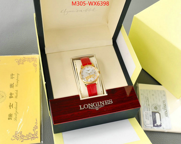 Watch(TOP)-Longines from china ID: WX6398 $: 305USD