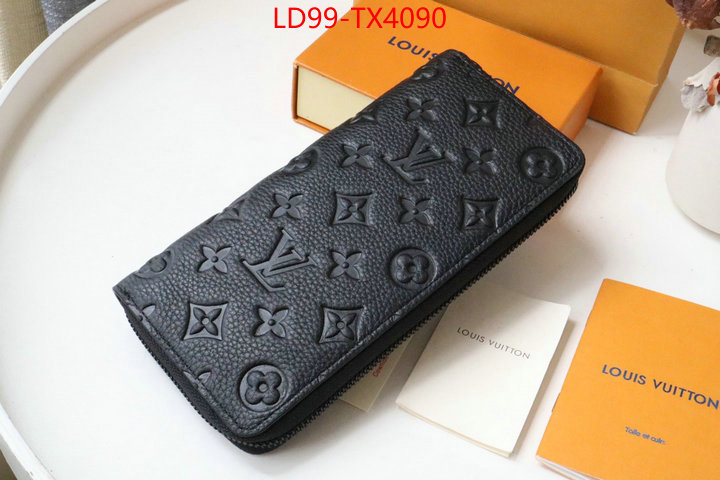 LV Bags(TOP)-Wallet where to buy ID: TX4090 $: 99USD,