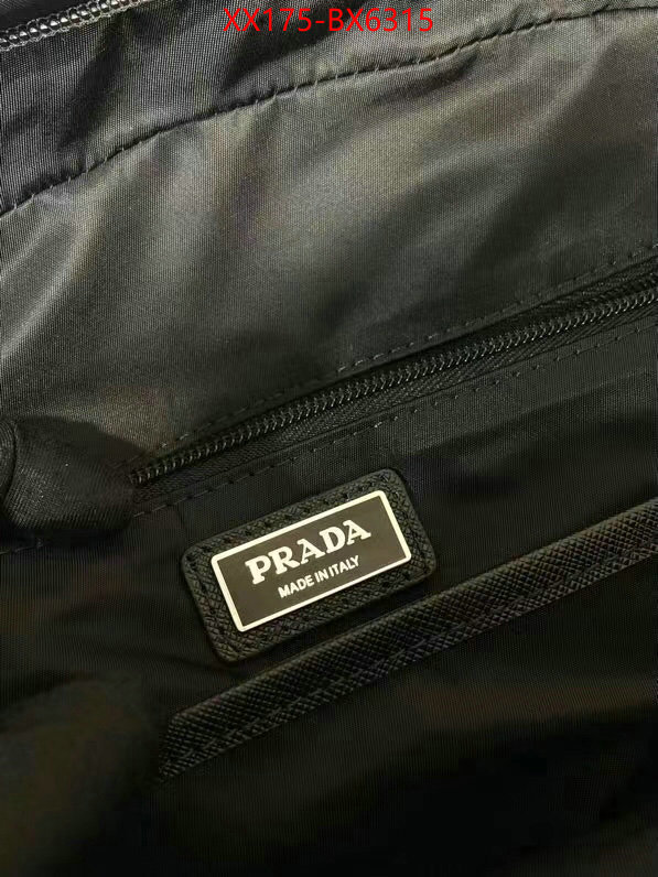 Prada Bags (TOP)-Backpack- high quality aaaaa replica ID: BX6315 $: 175USD,