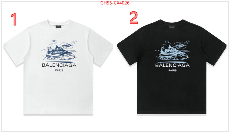 Clothing-Balenciaga wholesale 2024 replica ID: CX4026 $: 55USD