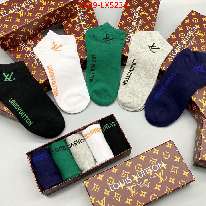 Sock-LV online sale ID: LX5234 $: 29USD