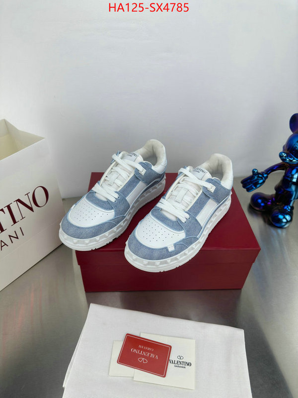 Men Shoes-Valentino aaaaa+ replica designer ID: SX4785 $: 125USD