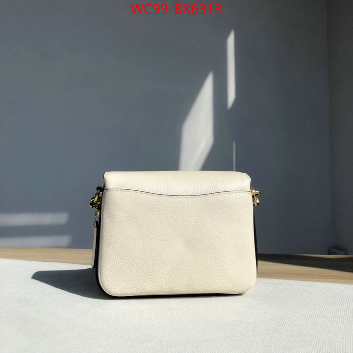 Coach Bags(4A)-Handbag- perfect quality designer replica ID: BX6313 $: 99USD,