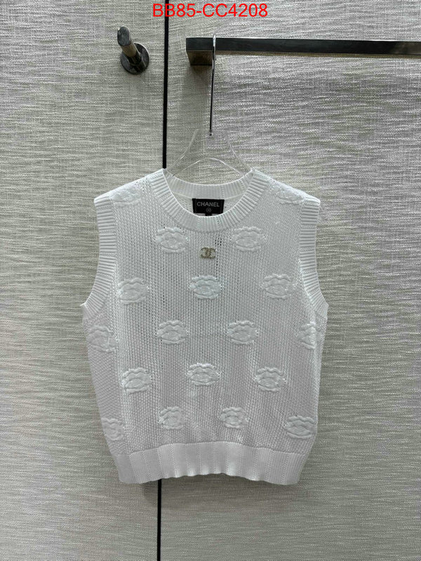 Clothing-Chanel top quality website ID: CC4208 $: 85USD