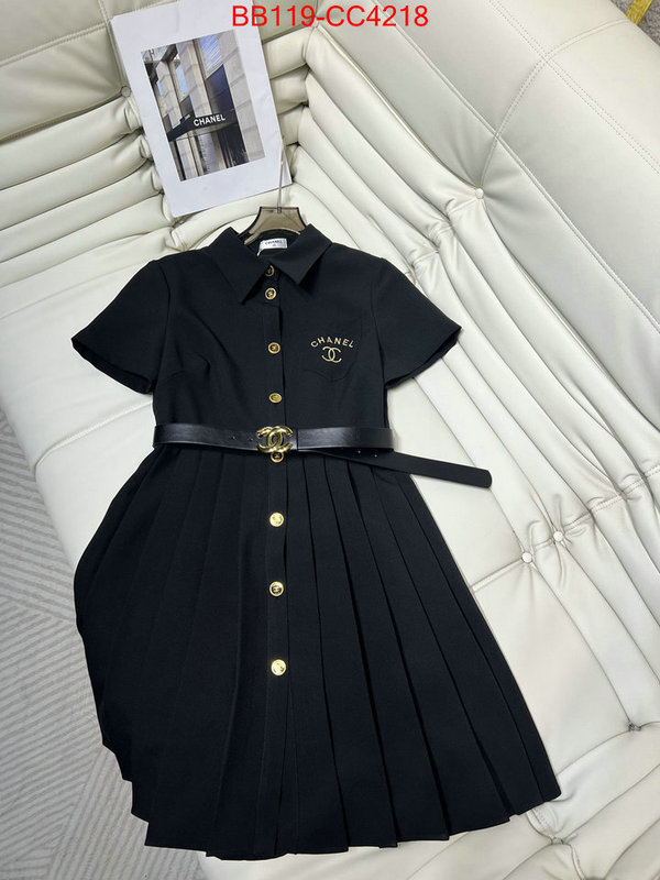 Clothing-Chanel where to buy high quality ID: CC4218 $: 119USD