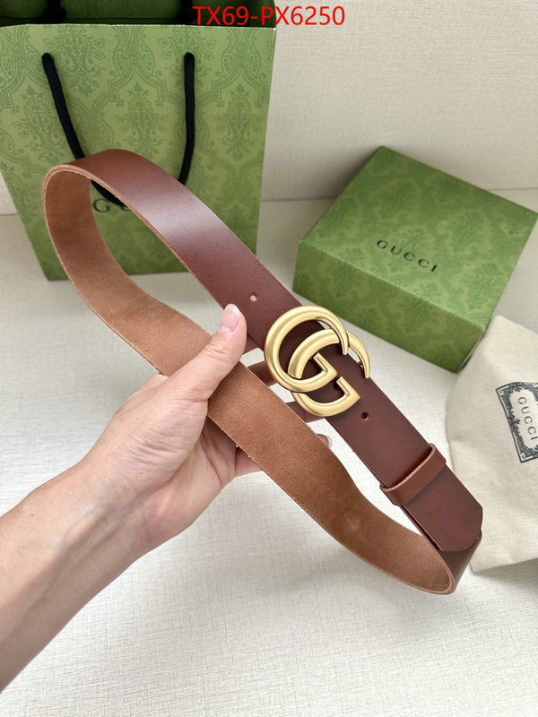Belts-Gucci top brands like ID: PX6250 $: 69USD