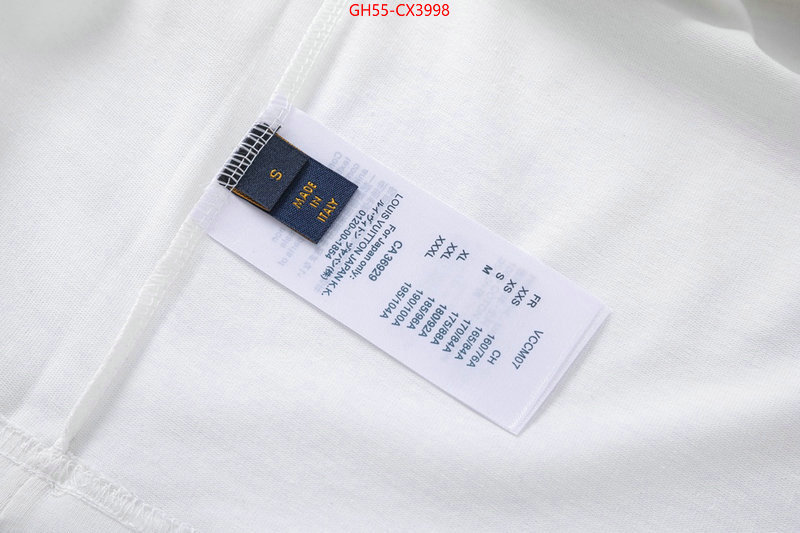 Clothing-LV top perfect fake ID: CX3998 $: 55USD