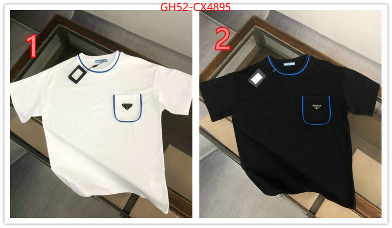 Clothing-Prada 1:1 clone ID: CX4895 $: 52USD