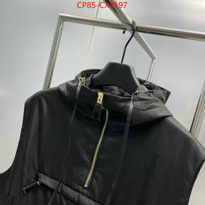 Clothing-Prada replica shop ID: CX4197 $: 85USD