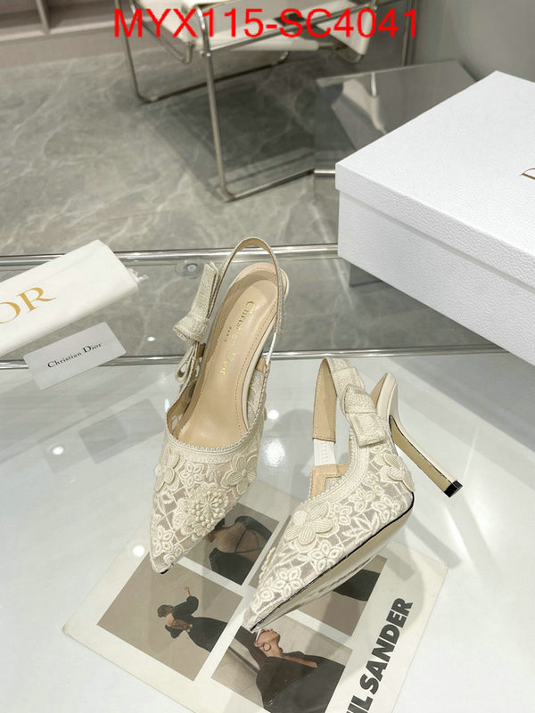 Women Shoes-Dior mirror copy luxury ID: SC4041 $: 115USD