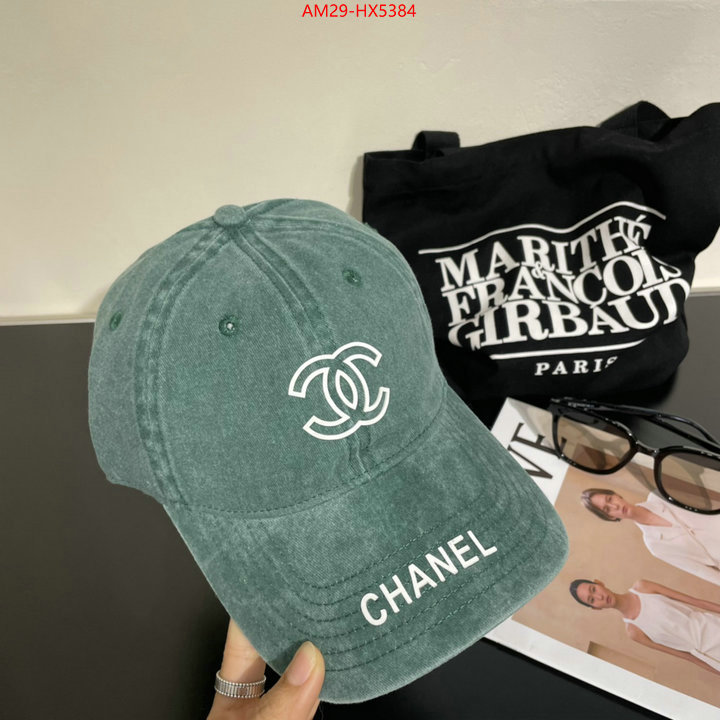 Cap (Hat)-Chanel luxury fashion replica designers ID: HX5384 $: 29USD