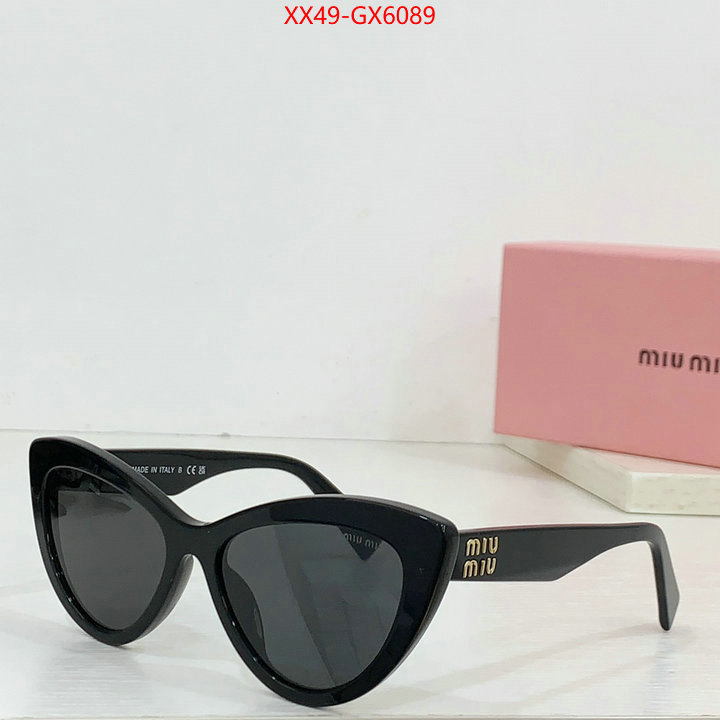 Glasses-Miu Miu high-end designer ID: GX6089 $: 49USD