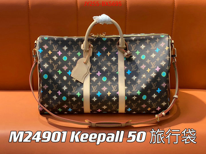 LV Bags(TOP)-Keepall BandouliRe 45-50- replica 2024 perfect luxury ID: BX5695 $: 255USD,